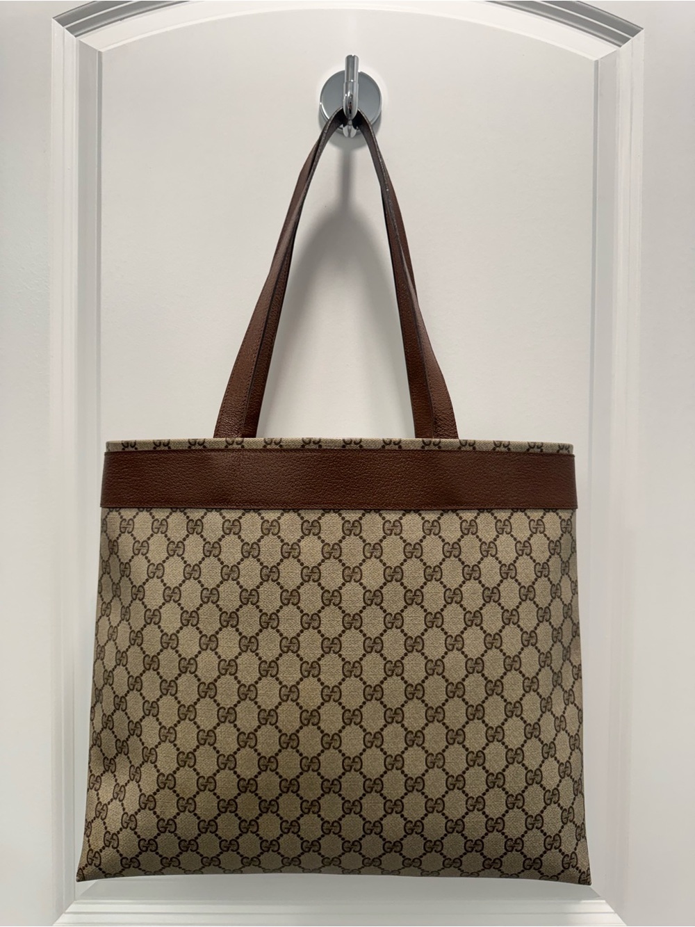 👜Authentic Vintage Gucci GG Supreme Tote - Picture 3 of 13